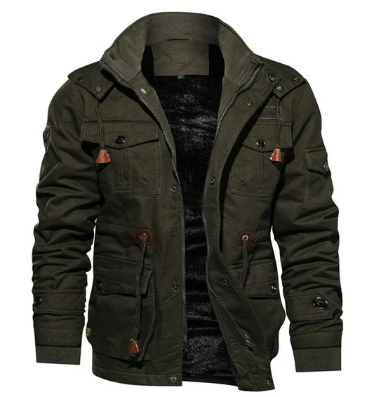 Rambo | Elegante abrigo de comandante - rosa melano