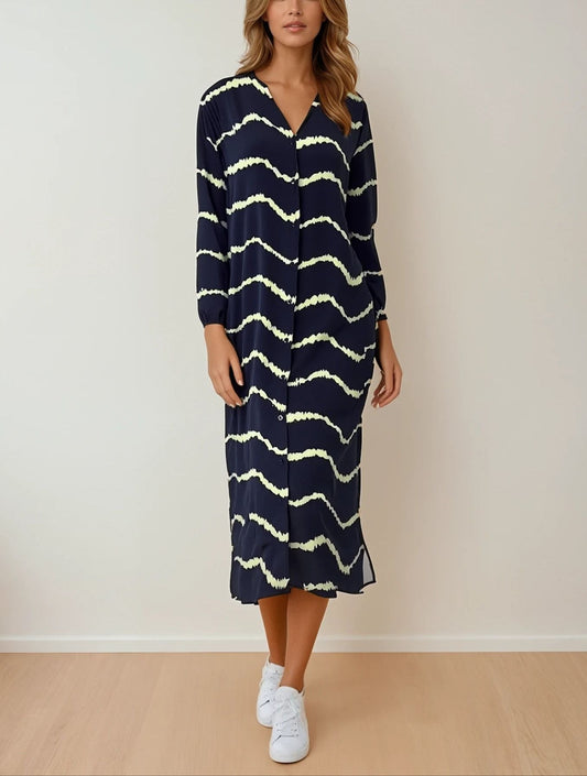 Africa | Vestido Boho Manga Larga - rosa melano